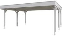 Skan Holz Grunewald - Flachdach Carport aus Leimholz Breite 622 cm Gr. 1 - 622...