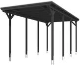 Skan Holz Caravan-Carport Emsland 404x846 cm mit erh&ouml;hter Einfahrt-anthrazit