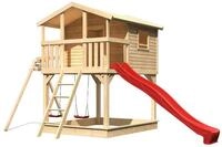 Akubi Kinderspielhaus Kinderspielger&auml;t Benjamin inkl. Wellenrutsche und