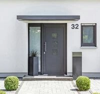 Gutta Rechteckvordach BS 250 Schwallleiste