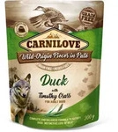 CARNILOVE Pieces in Pat&eacute; 300 Gramm Hundenassfutter 12 x 300 Gramm Duck with...