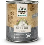 Wildes Land 6 x 800g Ziege PUR