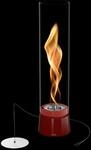 h&ouml;fats Tischfeuer Spin air 900 Emaille Rot