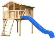 Akubi Kinderspielhaus Kinderspielger&auml;t Benjamin inkl. Wellenrutsche und...