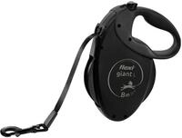 TRIXIE flexi GIANT Black Edition, Gurt, L: 8 m, mattschwarz