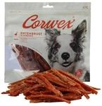 Corwex Entenbrust in Streifen Hundesnack 500 Gramm