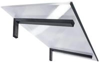 Gutta Pultvordach PT/SE 10 mm, klar Aluminium