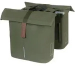 Basil City Double Pannier Bag Doppeltasche gr&uuml;n moss green MIK 2.0