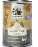 Wildes Land 6 x 400g Ziege PUR