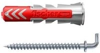 FISCHER DuoPower 8 x 40 WH mit Winkelhaken (4 St&uuml;ck) 535001