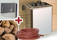 Weka Technikpaket 1 inkl. 9 kW Ofen, Saunasteine, Anschlusskabel und...