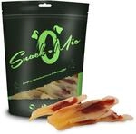 SnackOMio Kaninchenohren 70 Gramm Hundesnack Entenbrust