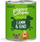 Edgard & Cooper 800g Dose Hundenassfutter Lamm Rind 12x 800 Gramm