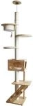 NOBBY Kratzbaum "ALTAI" cream 48 x 48 x 211-257 cm
