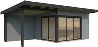 Palmako Gartenhaus Andrea 11,2 +7,9 m&sup2; mit Schiebet&uuml;r - 44 mm...