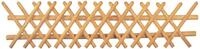 T&J J&auml;gerzaun braun 250 x 60 cm Latten 55 mm, ohne Querriegel