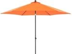 doppler Mittelmastschirm myZONE 300 Push up, Aluminium Anthrazit / 100 % Polyester