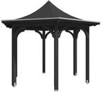 Skan Holz Pavillon Laube Versailles-anthrazit