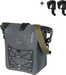 Basil 03382662, Basil Einzeltasche Navigator Storm schwarz 15 l MIK Hooks