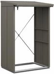 H&ouml;rmann Kaminholzregal Berry B 123 x T 103 cm (KHR Typ 1), Motiv Modern (mit...