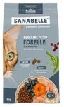 Sanabelle 1 x 2kg Adult Forelle Katzentrockenfutter
