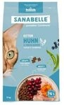 Sanabelle 1 x 2kg Kitten Huhn Katzentrockenfutter