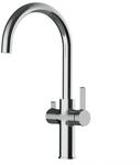 3 Wege Wasserhahn K&uuml;chenarmatur, FC, mit 360&deg; schwenkbarem U-Auslauf,...