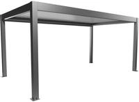 Biohort Pergola B 552,5 x T 312 x H 255 cm (Gr. 5,5x3), Rahmen: quarzgrau-metallic /