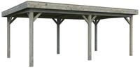 Palmako Carport/Pavillon Connect Lenna 16,6 m&sup2;- grau tauchgrundiert