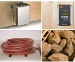 Weka Saunaofen-Set 8 inkl. 9 kW BioAktiv Ofen mit Dampfbad-Funktion,...