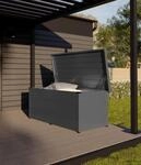 H&ouml;rmann Gartenbox Juno B 160 x T 80 x H 72,5 cm Anthrazitgrau (RAL 7016)