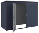 Weka Metall-Ger&auml;tehaus Gary Gr. 7 (286 x 136 cm) anthrazit (RAL 7016)
