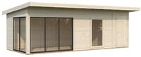 Palmako Gartenhaus Andrea 21,1 m&sup2; Slide - 44 mm transparent tauchgrundiert