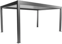 Biohort Pergola B 515,5 x T 367,5 x H 255 cm (Gr. 5x3,5), Rahmen: quarzgrau-metallic