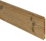 TraumGarten SYSTEM Holz Thermo Massiv Einzelprofil 14 x 2 x 178 cm