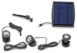 Pontec Solar Teich- und Gartenbeleuchtung PondoSolar LED Set 3