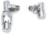 Ximax Thermostat-Set ROYAL Eckform chrom 15 mm Kupferrohr