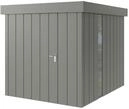 H&ouml;rmann Metall-Ger&auml;tehaus Juno JFD mit Flachdach B 214 x T 262 cm (JFD 6) mit