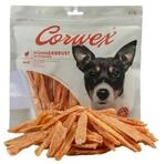 Corwex H&uuml;hnerbrust Hundesnack in Streifen 500 Gramm