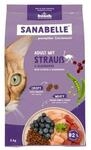 Sanabelle 1 x 2kg Adult Strau&szlig; Katzentrockenfutter