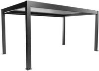 Biohort Pergola B 515,5 x T 312 x H 255 cm (Gr. 5x3), Rahmen: dunkelgrau-metallic /