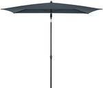 doppler Mittelmastschirm myZONE 190 x 125 Manual, Stahl Anthrazit / 100 % Polyester