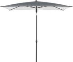 doppler Mittelmastschirm myZONE 190 x 125 Manual, Stahl Anthrazit / 100 %...