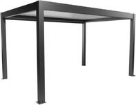 Biohort Pergola B 460 x T 312 x H 255 cm (Gr. 4,5x3), Rahmen: dunkelgrau-metallic /