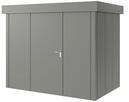 H&ouml;rmann Metall-Ger&auml;tehaus Juno JFD mit Flachdach B 262 x T 166 cm (JFD 8)...