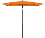 doppler Mittelmastschirm myZONE 190 x 125 Manual, Stahl Anthrazit / 100 %...