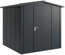 H&ouml;rmann Metall-Ger&auml;tehaus Juno JSD mit Satteldach B 214 x T 214 cm (JSD 5)...