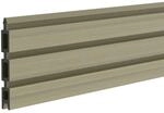 TraumGarten SYSTEM NEO Platinum Einzelprofil taupe-grau 15 x 2 x 178