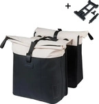 Basil 03382688, Basil Doppeltasche Vive 35 l schwarz/beige schwarz / cremefarben