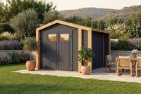 Weka Mehrzweck-Gartenhaus Killarney - 19/28 mm 235 x 235 cm - 19 mm (Gr. 1)